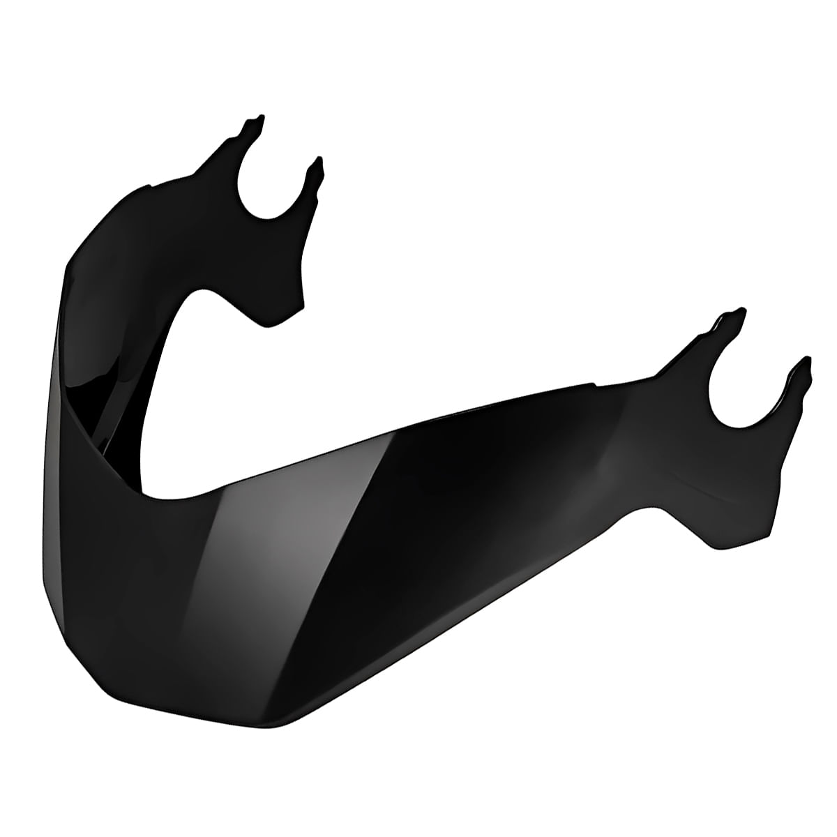 Pala Capacete LS2 OF570 Verso Monocolor Preto Fosco